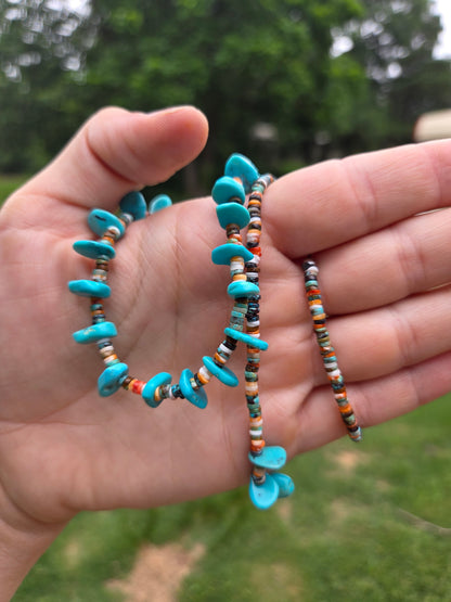 Sleeping Beauty turquoise necklace