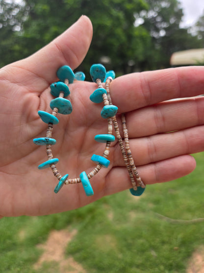 Sleeping Beauty turquoise necklace