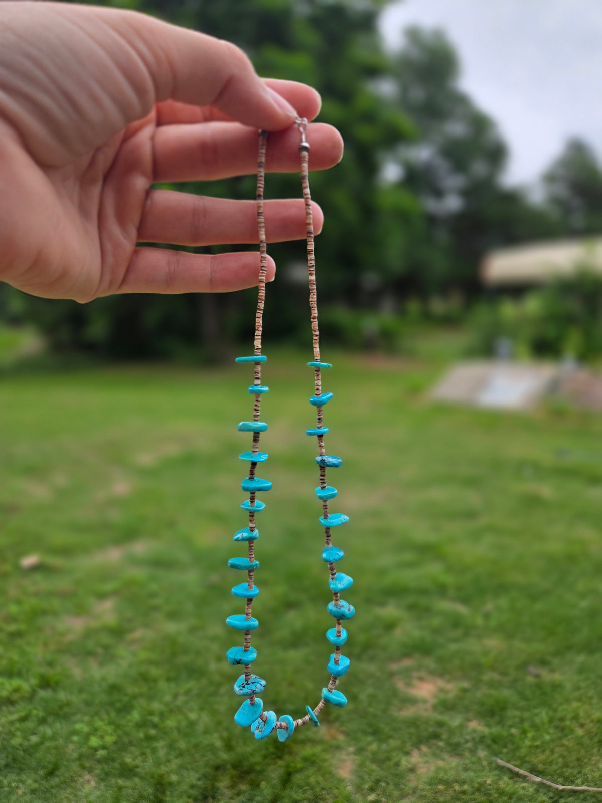 Sleeping Beauty turquoise necklace