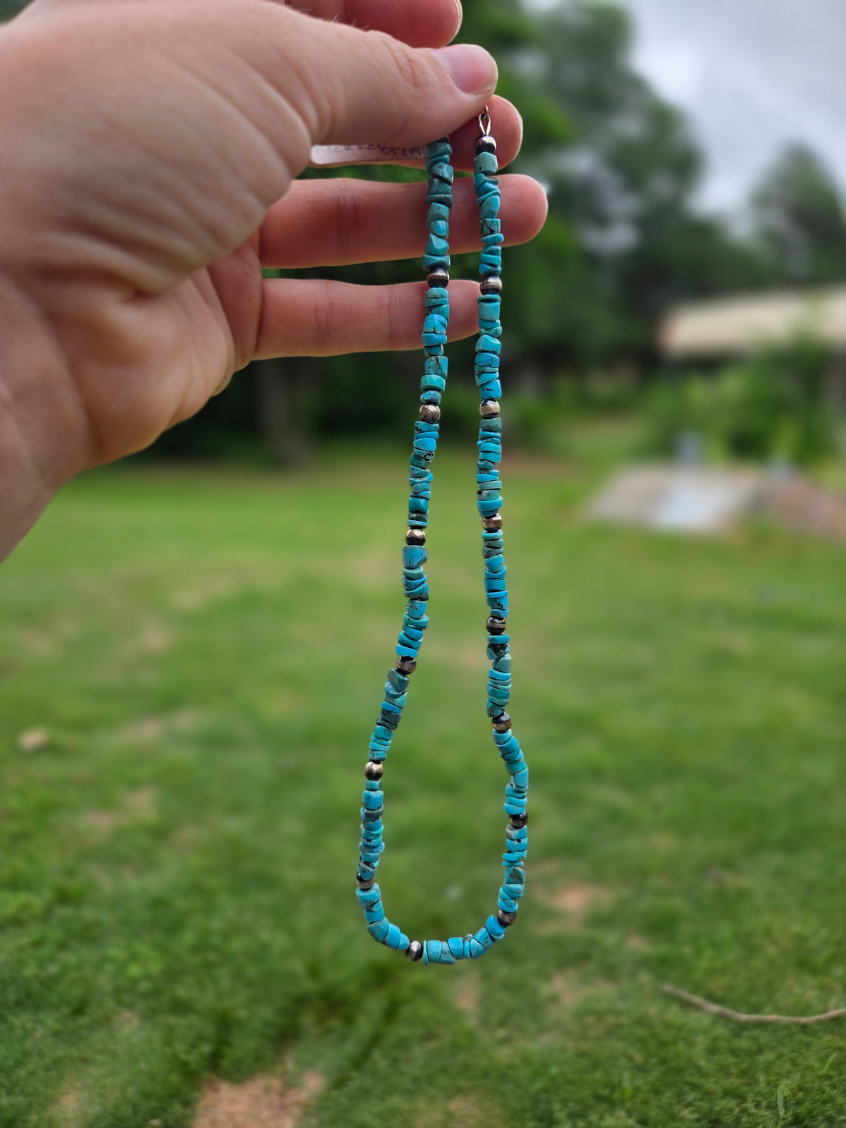 Kingman turquoise necklace